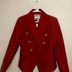 Walter Baker Women's Red Blazer